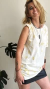 Remera Magnolia Ecoprint 1.1