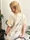 Remera Magnolia Ecoprint 3.1