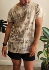Remera Magnolia Ecoprint 5.2