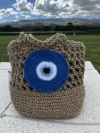 Bolso de yute  amuleto