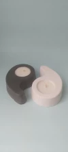 Vela de cera de soja YING YANG