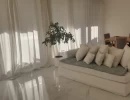 Juego de cortinas gasa de algodón (2 paños 1.4x2.2)