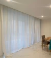 Juego de cortinas gasa de algodón (2 paños 2.2x2.2)