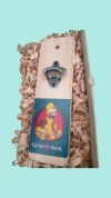 Destapador de botellas para pared