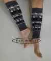 POLAINAS DE LANA DE ALPACA LARGAS ANDINAS ARTESANAL UNISEX