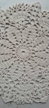 Carpeta tejida crochet de 40 cm