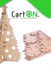 PINITO NAVIDAD CARTON- escala humana