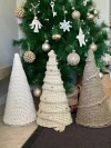 Árbol de navidad tejido