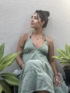 Vestido Lady Saturn color verde