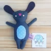 Muñeco Conejo de tela  Fito