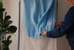Manta Para Sillon  Pie De Cama  Tejido A Mano  T