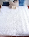 Manta para Cama  Sillón  Tejida a Mano