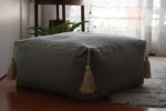 Almohadón de piso Gigante  Puff Gigante  Cuadrado 60 por 60 por 30