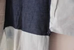 Kimono Bata Robe Jean Forrado Tela Estampada a Mano