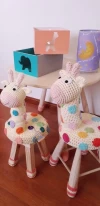 Banquito Infantil Jirafa