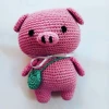 Chanchito muñeco amigurumi